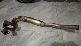 Leher knalpot ninja 250 fi new 2018 up.original