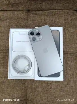 Iphone 15 promax 256 ex ibox bh 89 mulus no minus