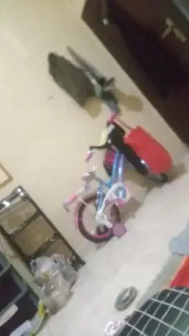 Sepedah anak perempuan