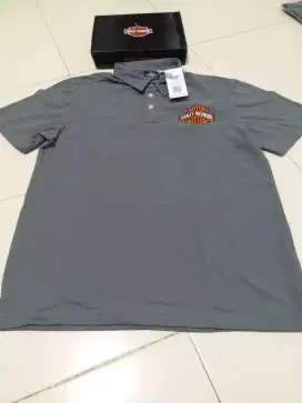 Kaos Kerah Harley Davidson Size XL (LD 115) Baru Fulltag Harga