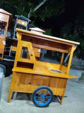 Gerobak Angkringan jg Melayani Pesanan Grobak Bakso Mie Bubur Sate dlL