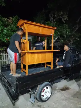 Gerobak Angkringan jg Melayani Pesanan Grobak Bakso Mie Bubur Sate dlL