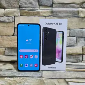Samsung Galaxy A35 5G 8/256 Fulset segel mulus 95% Garansi panjang
