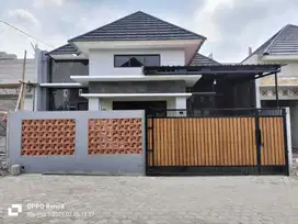 Rumah Baru LIMASAN MODERN dalam CLUSTER dekat STADION MAGUWOHARJO