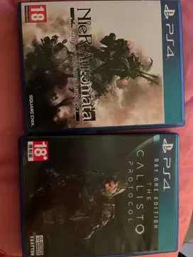 Kaset BD Ps4 Calisto + Nier Automata