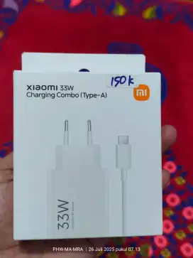 Charger Original Xiaomi 33watt ( TURBO CHARGER )