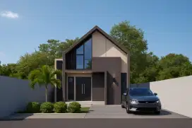Rumah di Depok. Lokasi persis pinggir jalan raya Depok