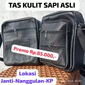 Tas Kulit Sapi Asli ( Promo )