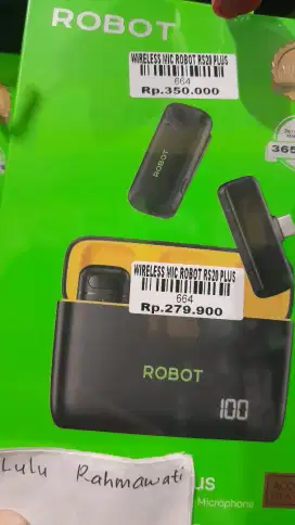 WIRELESS MIC ROBOT RS20 PLUS