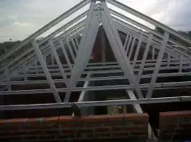 Rangka atap galvalum bajaringan kuda kuda atap renovasi bangunan