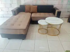 Sofa L sudut sedati
