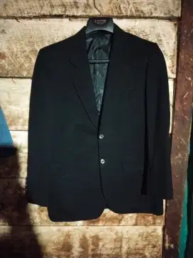 Jas Hitam Pria tebal
