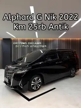 Toyota Alphard 2022 Bensin