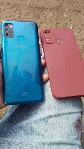 Infinix hot 10 android 10 3/32 normal tinggal pakai