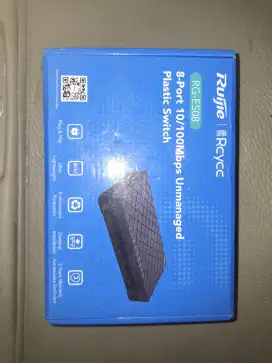Ruijie Switch hub RG-ES08 (Plastic Case) JUAL RUGI MURAH