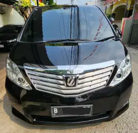 Toyota Alphard  2009 2.4 Hitam ISTIMEWA TDP 30 JT