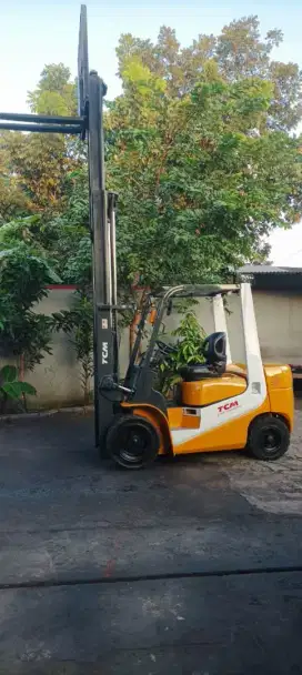 Forklift TCM 2,5 Ton,Manual,Threelift 4,3 Meter,Seri C6,Tahun 2004