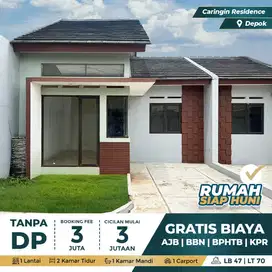Rumah siap huni, akses 5mnt Tol sawangan. 15mnt st. depok