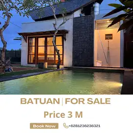 (K88) VILLA PRIVATE LINGKUNGAN TENANG DI BATUAN GIANYAR