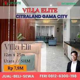 VILLA ELITE CITRALAND GAMA CITY PERABOT DAN BAGUS