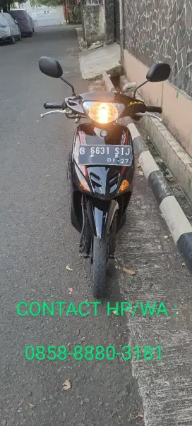 Yamaha Mio SPORTY Th 2007 Plat Kaleng B DKI Hidup Panjang