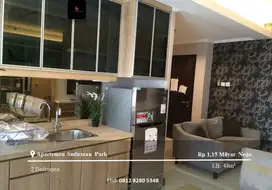 Jual Apartemen Sudirman Park Low Floor 2BR  Full Furnished South View