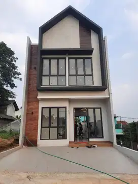 Rumah Baru 2 Lantai dkt Tol Free Biaya2 di Pondok Aren, Bintaro