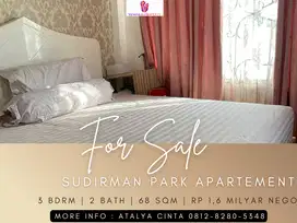 Dijual Apartement Sudirman Park 3 BR Full Furnished Bagus