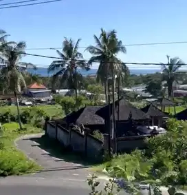 Tanah murah view laut pantai Gianyar Bali