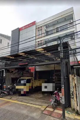 Ruko 4lt Jl Danau Sunter Utara utk Cafe Bank Resto dll