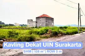 Dijual Tanah SHM Solo Barat, Bisa Cicil Tanpa Bunga
