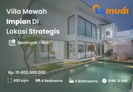 Dijual Villa Mewah di Lokasi Strategis Seminyak Bali