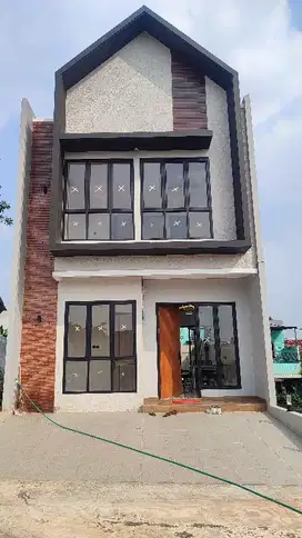 Rumah 2 Lantai dlm Cluster Free Biaya2 dkt Tol di Pondok Aren, Bintaro