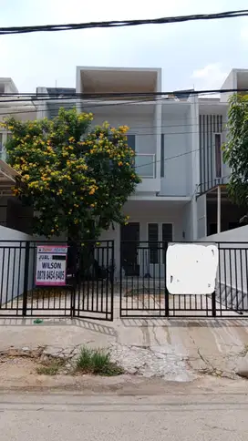 Rumah baru minimalis Imperial kelapa Gading jalan besar