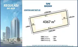 Di jual kavling komersial sebelah Mcdonal's pik2 luas 4000m