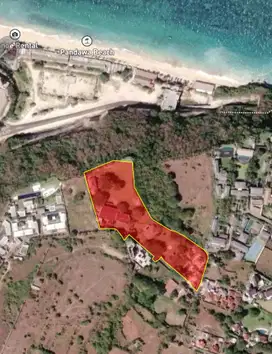 Dijual tanah los tebing lokasi pandawa kuta selatan