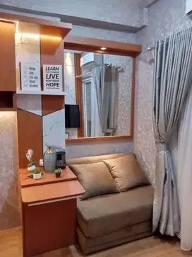 green pramuka 2 br full furnish icl ipl harga per 6 bulan