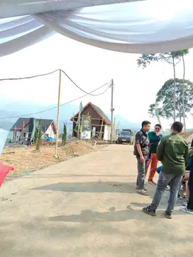 Jual murah kavling siap bangun SHM di jalur puncak 2 view indah