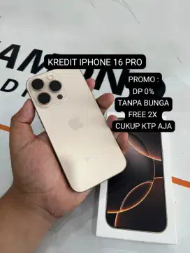 KREDIT IPHONE 16 PRO PROMO FREE TUMBLER TANPA DP DAN BUNGA CUMA KTP