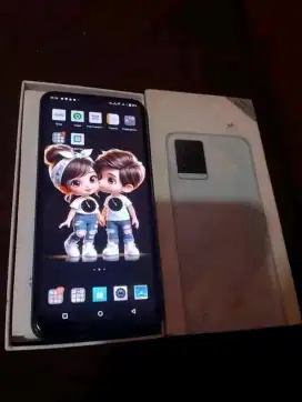 Dijual hp Vivo Y21 ram 4+4/64 GB kelengkapan HP+DUS aja