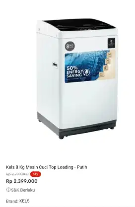 mesin cuci promo bisa cicilan syarat ktp tanpa dp