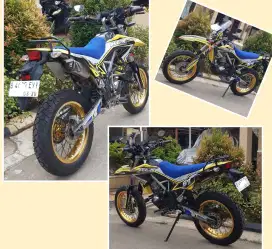 KLX 150 supermoto adventure