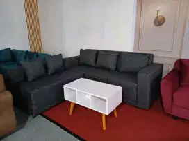 Ready sofa L hugo cover kanvas