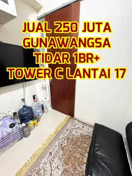 Gunawangsa Tidar 1BR+ Furnished dekat Kedungdoro,Petemon,Tunjungan