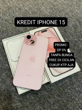 KREDIT IPHONE 15 PROMO FREE TUMBLER TANPA DP DAN BUNGA CUMA PAKE KTP