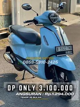 DP 3,1 Jutaan Yamaha Grand Fillano 125 Hybrid Neo 2023