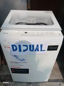 mesin cuci top loading Toshiba 8 kg normal