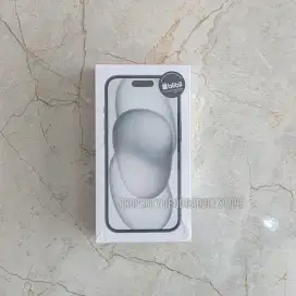 New iPhone 15 128GB Black Garansi RESMI Blibli Baru Murah aja