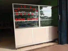 Etalase Kaca Warung - Restoran