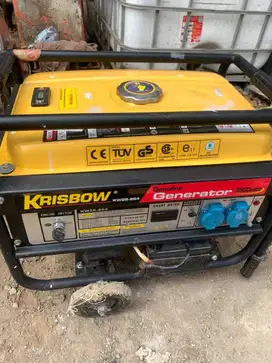 Jual Mesin Genset Krisbow 3500WATT Kondisi Mulus Siap Pakai